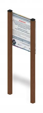 Информационный щит малый - МФ 62.01.06-И1