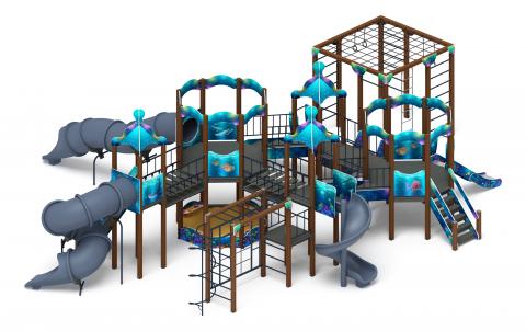 Морской - ДИК 2.17.07-01.И1 - Игровой комплекс H=1200 H=2000