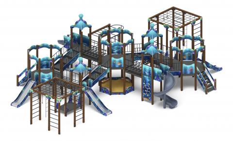 Морской - ДИК 2.17.08-01.И1 - Игровой комплекс H=1200 H=2000