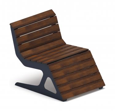 Скамья - МФ 42.02.05 (Темный дуб) Д:780  (под анкера)