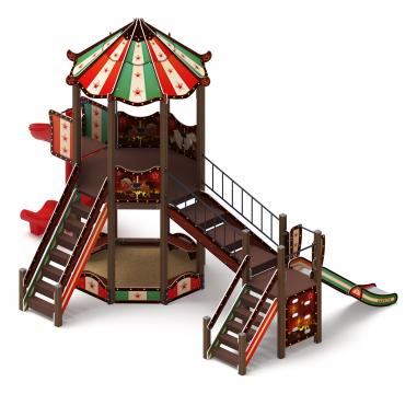 Карнавал (Шапито) - ДИК 2.22.02-01.И1 - Игровой комплекс H=1200 H=2000