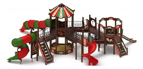 Карнавал (Шапито) - ДИК 2.22.05-01.И1 - Игровой комплекс H=1200 H=2000