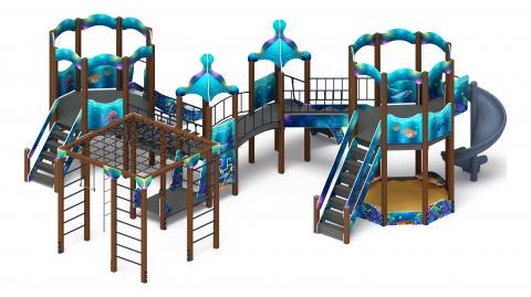 Морской - ДИК 2.17.06-01.И1 - Игровой комплекс H=1200 H=2000