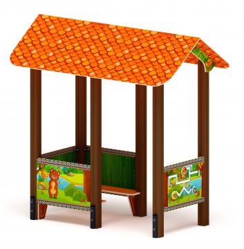 Домик средний 1 (Полянка) МФ 10.01.05-04