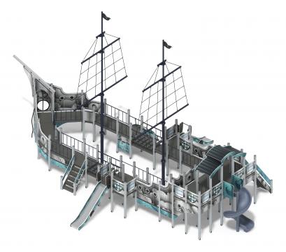 Флагман (Лагуна) - ДИК 2.03.3.03-12.И1 - Игровой комплекс - H=1200 H=1500 H=2000