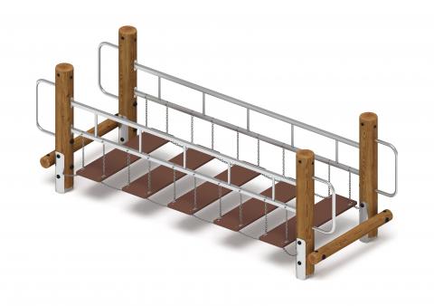 Мост подвесной (лиственница темный) СО 1.82.06-Л.И1.01