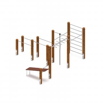 Спортивная серия (лиственница темный) СК 2.08.06-Л.И1.01