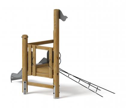 Игровой комплекс (лиственница орех) ДИК 1.24.03-Л.И1.02