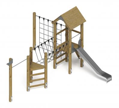 Игровой комплекс (лиственница орех) ДИК 2.24.05-Л.И1.02