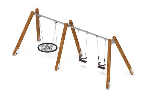 Качели (Лиственница темный) ИО 13.Р.05.01.01.01-Л.И2.01