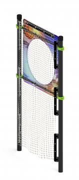 Воркаут 108. Мишень на стойках круглая  (зеленый) ВТ 02.12-02