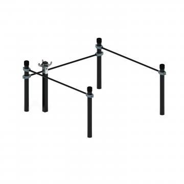 Воркаут 89.Комплекс для выполнения испытаний рывок  (серый) ВТ 01.09-03