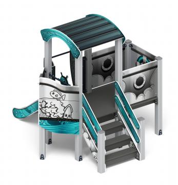 Катерок (Лагуна) - ДИК 1.03.3.01-12 - Игровой комплекс H=750