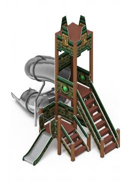 Буровая (Изумруд) труба винтовая Н 2000, горка 750, Н 2000, ДИК 2.28.02-02