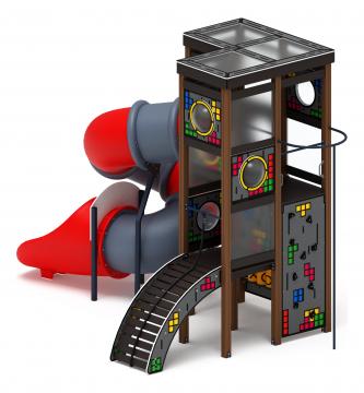 Куб (Тетрис) горка Н 2000 - ДИК 2.23.01-01.01