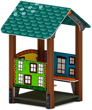 Домик малый 2 (город) МФ 10.01.02-01