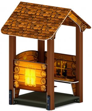 Домик малый 2 (эко) МФ 10.01.02-02