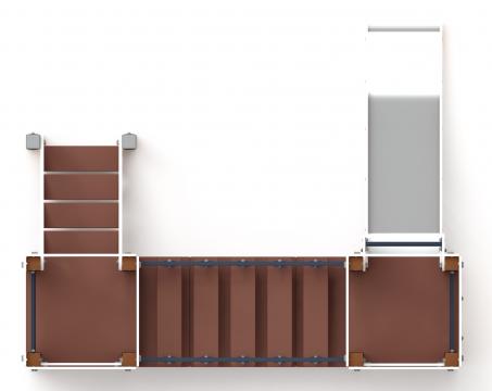 Королевство (Картонное) - ДИК 1.15.07-12 - Игровой комплекс H=900