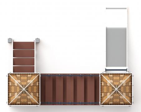 Королевство (Картонное) - ДИК 1.15.07-22 - Игровой комплекс H=900