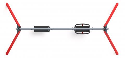 Качели двойные М2 - ИО 12.М.03.04.03-01.И1