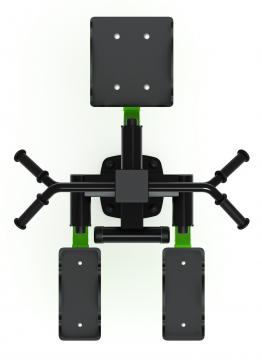 Хипс+Маятник (зеленый) - Уличный тренажер - СТ 024-12.П