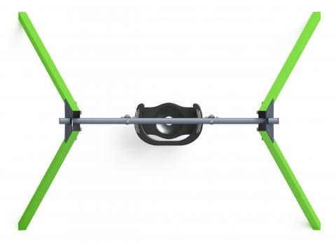 Качели М1 (зеленый) - ИО 11.М.01.03-02.И1