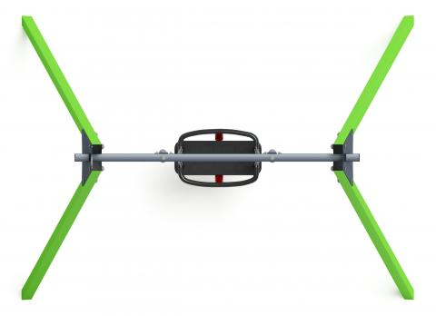 Качели М1 (зеленый) - ИО 11.М.04.03-02.И1