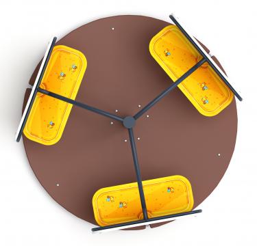 Карусель Солнышко (Полянка) - ИО 30.01.03-15.И1