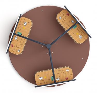 Карусель Солнышко (Картонное) - ИО 30.01.03-18.И1