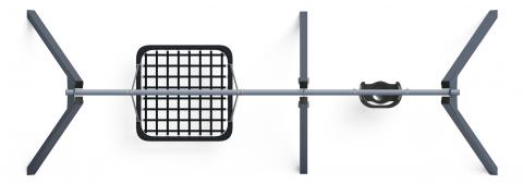 Качели М2 (графит)  ИО 12.М.06.01.01-И1