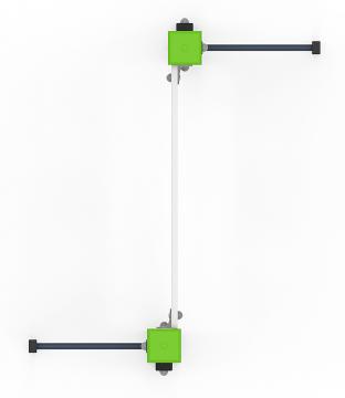 Стенка для лазанья тип 3 - СО 1.20.06-01 (розовый принт)