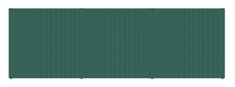 Навес контейнерной площадки для мусора (3 секции) МФ 55.02.03.3-01