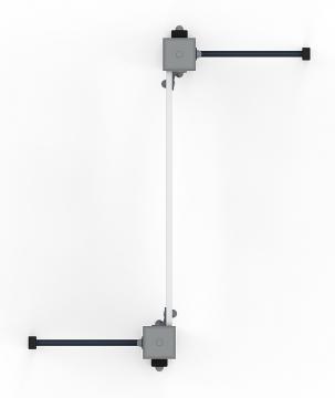 Стенка для лазанья тип 1 - СО 1.20.04-02 (синий принт)