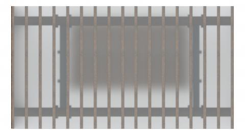 Пергола с качелями - МФ 78.01.02-И1 /с поликарбонатом/