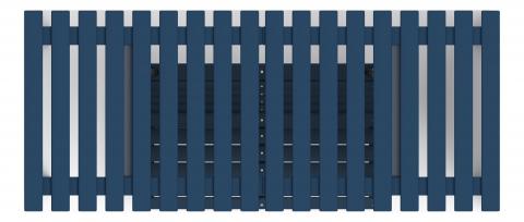 Пергола с качелями (СКИФ) - МФ 78.06.01-01.И1 /без поликарбоната/