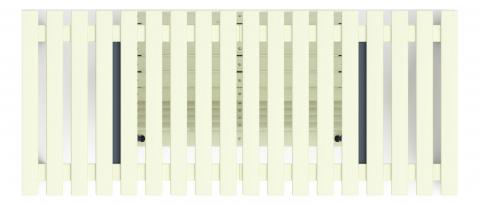 Пергола с качелями (Бамбук) - МФ 78.06.01-03.И1 /без поликарбоната/