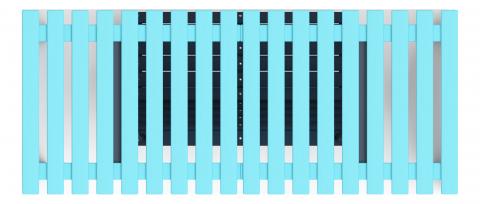 Пергола с качелями (Коты) - МФ 78.06.01-07.И1 /без поликарбоната/