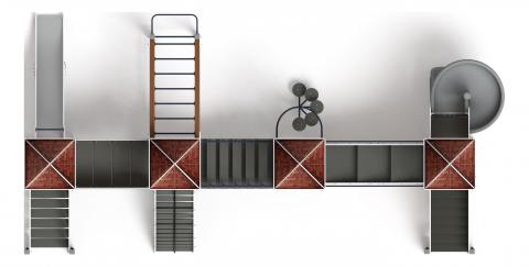 Замок (Средневековый) - ДИК 2.18.10-02.И1 - Игровой комплекс H=1500 H=2000