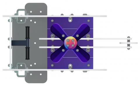 Вертолетик - Качалка на пружине (Хамелеон) - ИО 23.03.04-02