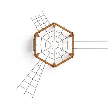 Спортивная серия (лиственница темный) СК 2.08.07-Л.И1.01