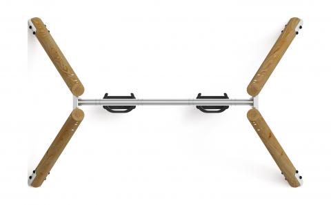 Качели (Лиственница орех) ИО 12.Р.01.01.01-Л.И1.02