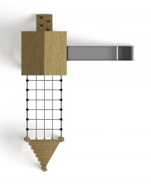 Игровой комплекс (лиственница орех) ДИК 2.24.05-Л.01.И1.02