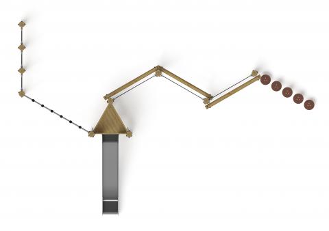 Игровой комплекс (лиственница орех) ДИК 2.24.07-Л.И1.02
