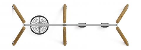 Качели (Лиственница орех) ИО 13.Р.05.01.01.01-Л.И2.02