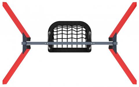 Качели М1 (красный) - ИО 11.М.08.01-01