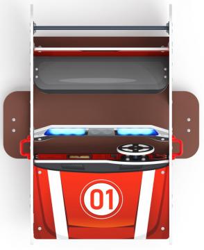 Джип МЧС - Беседка машинка - МФ 10.03.12-12