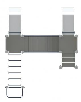 Карапуз (Граффити) - ДИК 1.001.04-03 - Игровой комплекс Н=750
