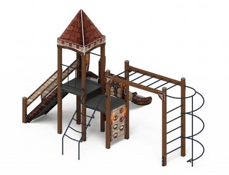 Замок (Средневековый) - ДИК 2.18.03-02 - Игровой комплекс H=1500