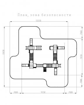 В гостях у сказки горка пластиковая Н 900 ДИК 1.05.01-30