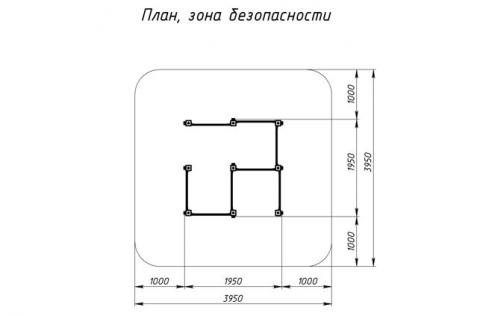 Лабиринт Кубик 1 (граффити) МФ 20.01.01-10